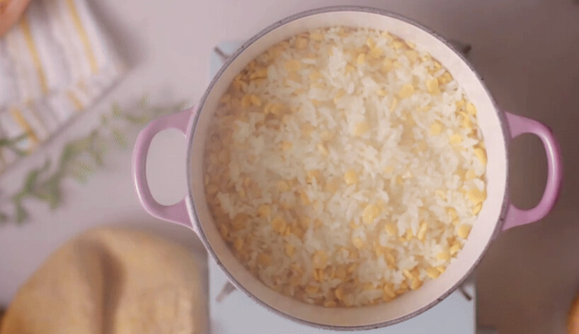 루피니빈으로 지은 밥