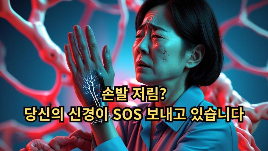 손발이 자주 저린다면? 말초신경장애 신호