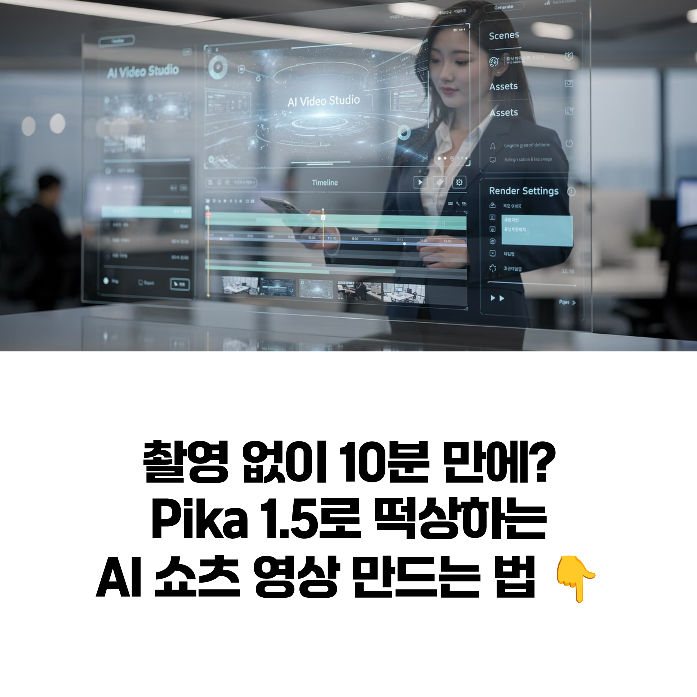 촬영 없이 10분 만에 AI 쇼츠 완성? Pika 1.5 활용법부터 실제 프롬프트 예시까지, 조회수 올리는 핵심 전략을 모두 정리했습니다!
