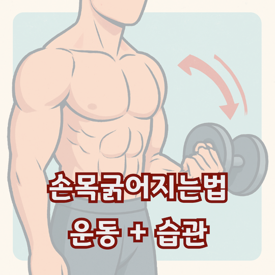 손목굵어지는법