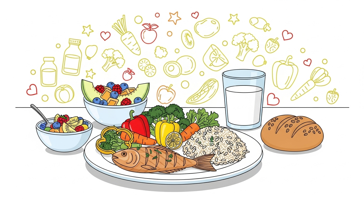 환자를 위한 DASH 다이어트 식단