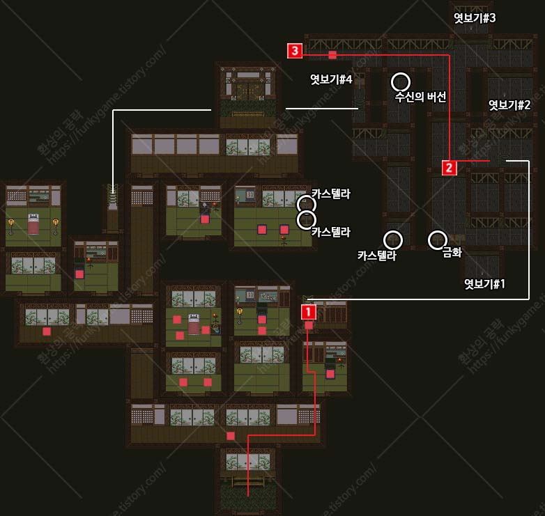 본성 어전 지도 이미지