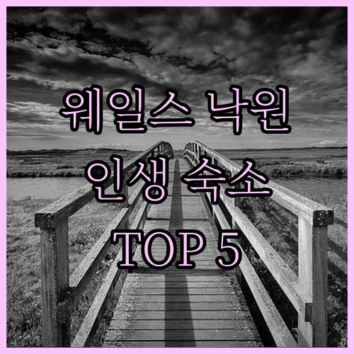 영국 웨일스 숨겨진 해안 낙원 로스네..