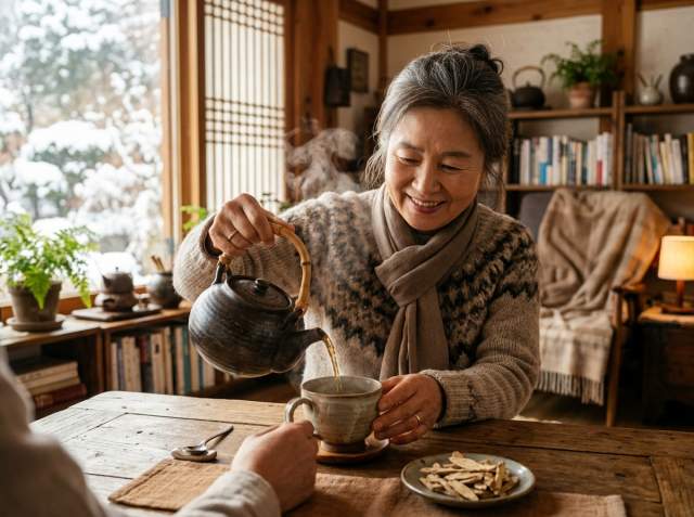 황기차의 유효 성분을 최대한 추출하기 위해서는 적절한 손질과 끓이는 시간이 중요합니다.