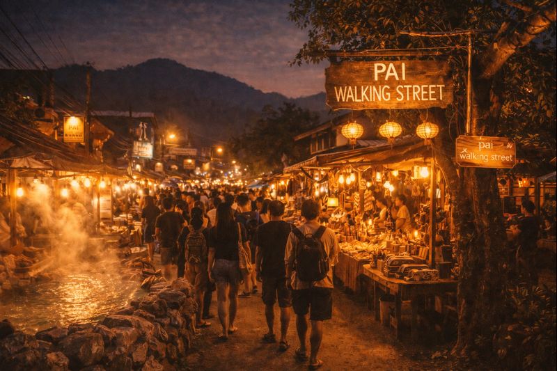 파이 워킹스트리트 (Pai Walking Street)