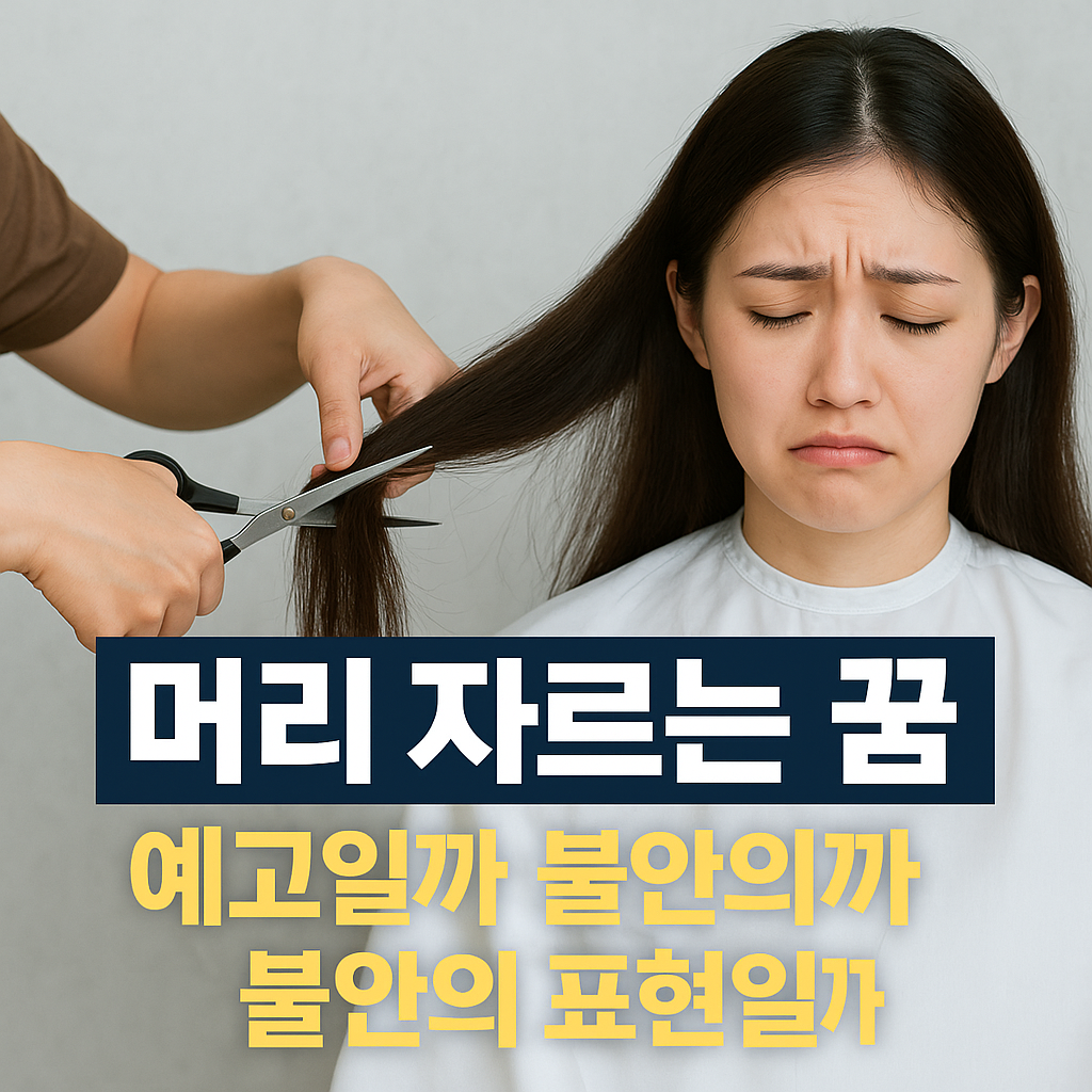 머리 자르는 꿈