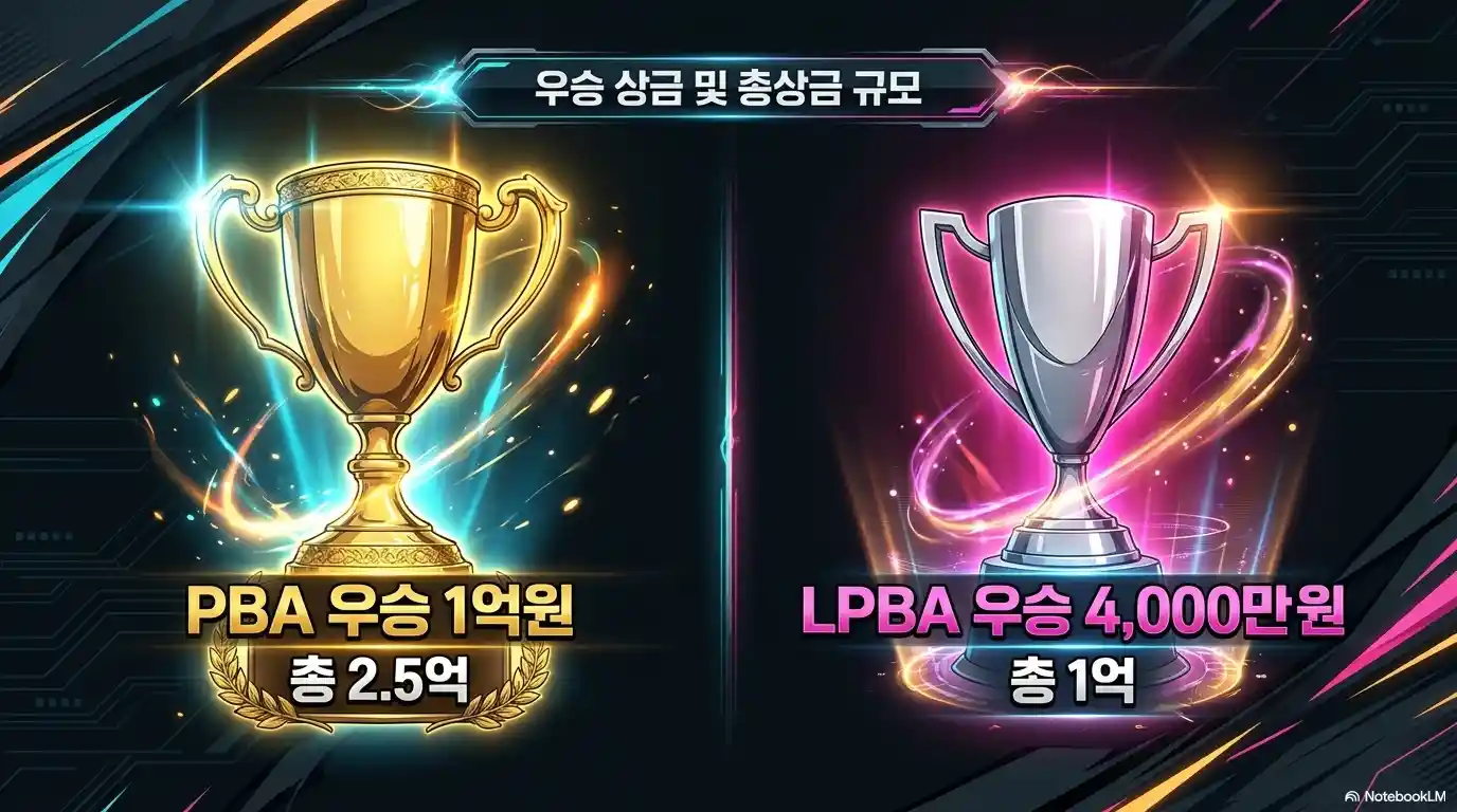 2026 하이원리조트 PBA 우승 상금 1억원 총상금 2억 5천만원 LPBA 우승 상금 4000만원 총상금 1억원