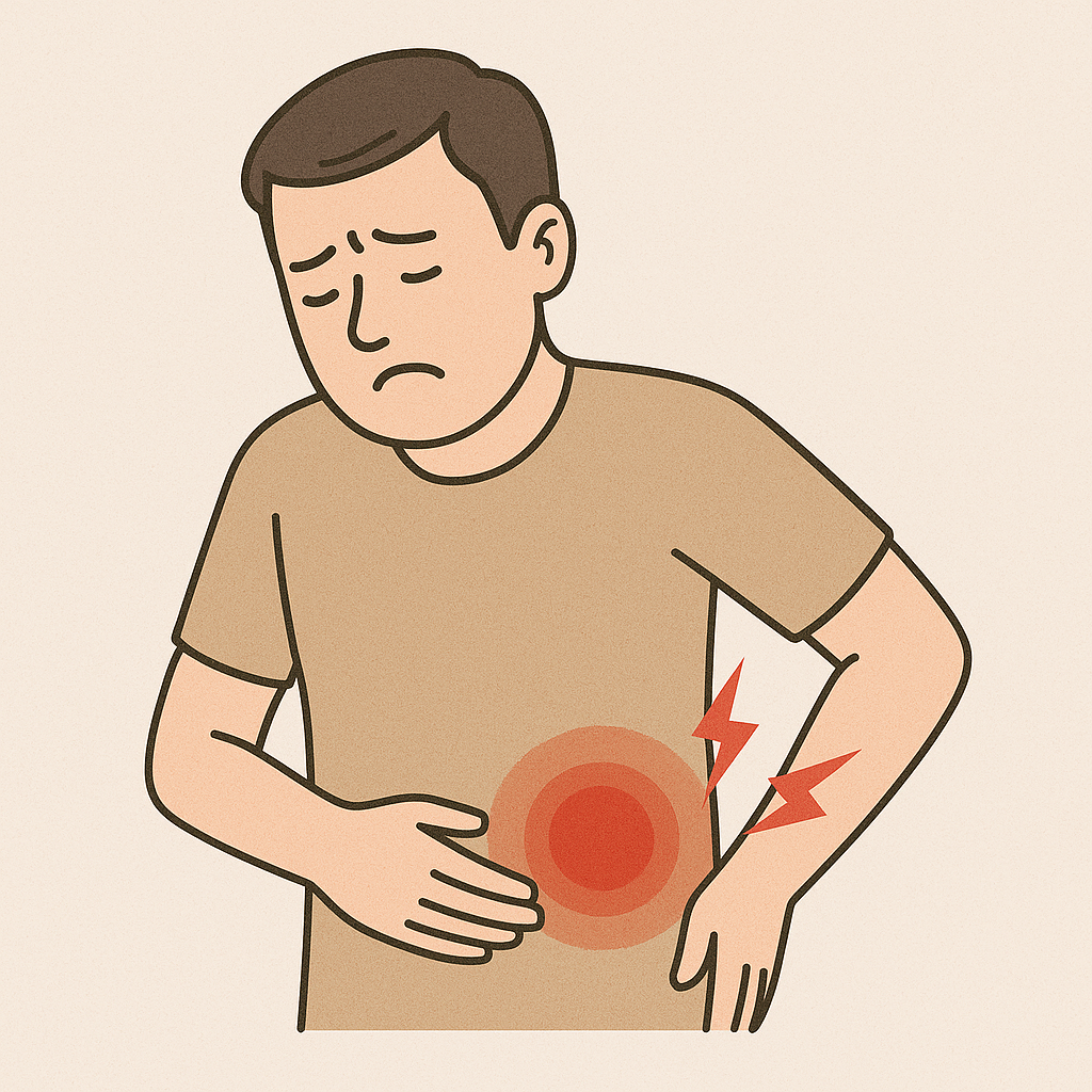 왼쪽 복부 통증이 있다면 관련 질환 알아보기