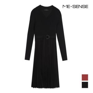 미센스 브이넥 카라 니트원피스 MB09KOMD03A