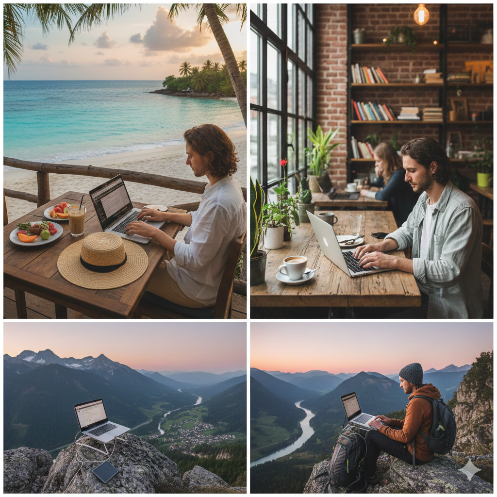 노마드 살기 SNS 광고 전문가로 자동 수익 만드는 법