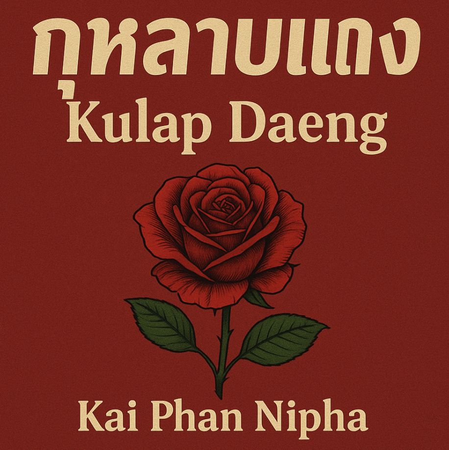 태국 노래 กุหลาบแดง (Kulap Daeng, 쿨랍 댕) (ไก่ พรรณนิภา, 카이 판니파) 정보, 가사 분석, 총평