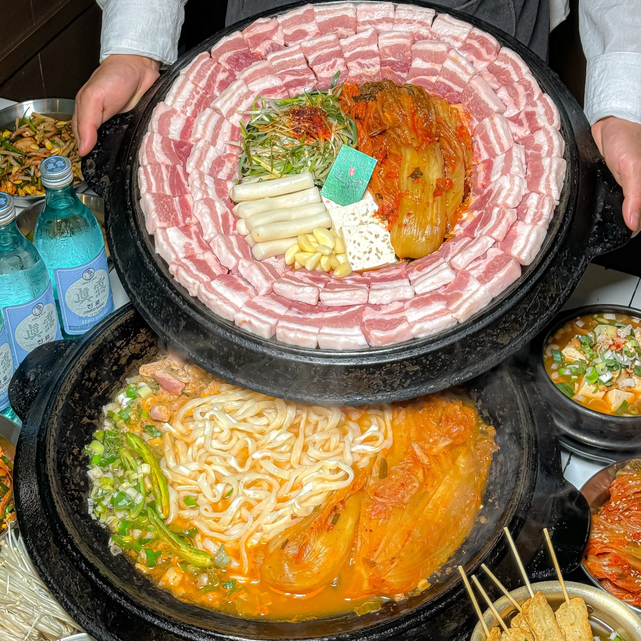 충남 공주 팔팔무쇠삼겹