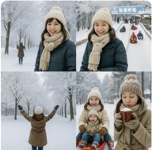 남이섬 겨울여행 사진
