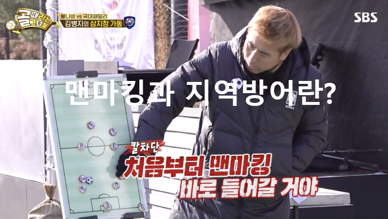 맨마킹과 지역방어란?