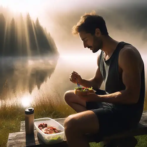 운동 후 아침식사