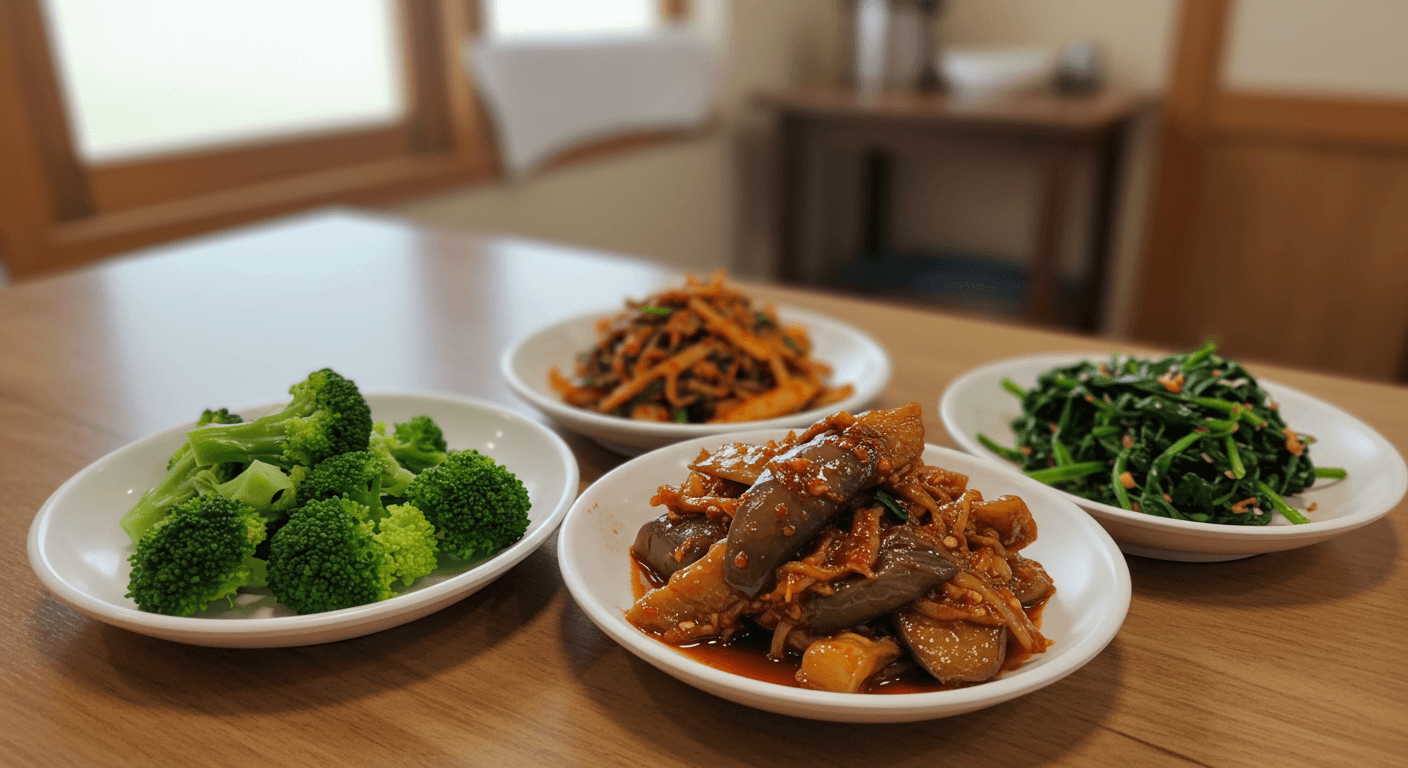 당뇨 예방, 저당 요리, 현미밥 효능, 채소반찬 추천, 혈당 낮추는 음식, 당뇨에 좋은 식단, 건강식 요리법