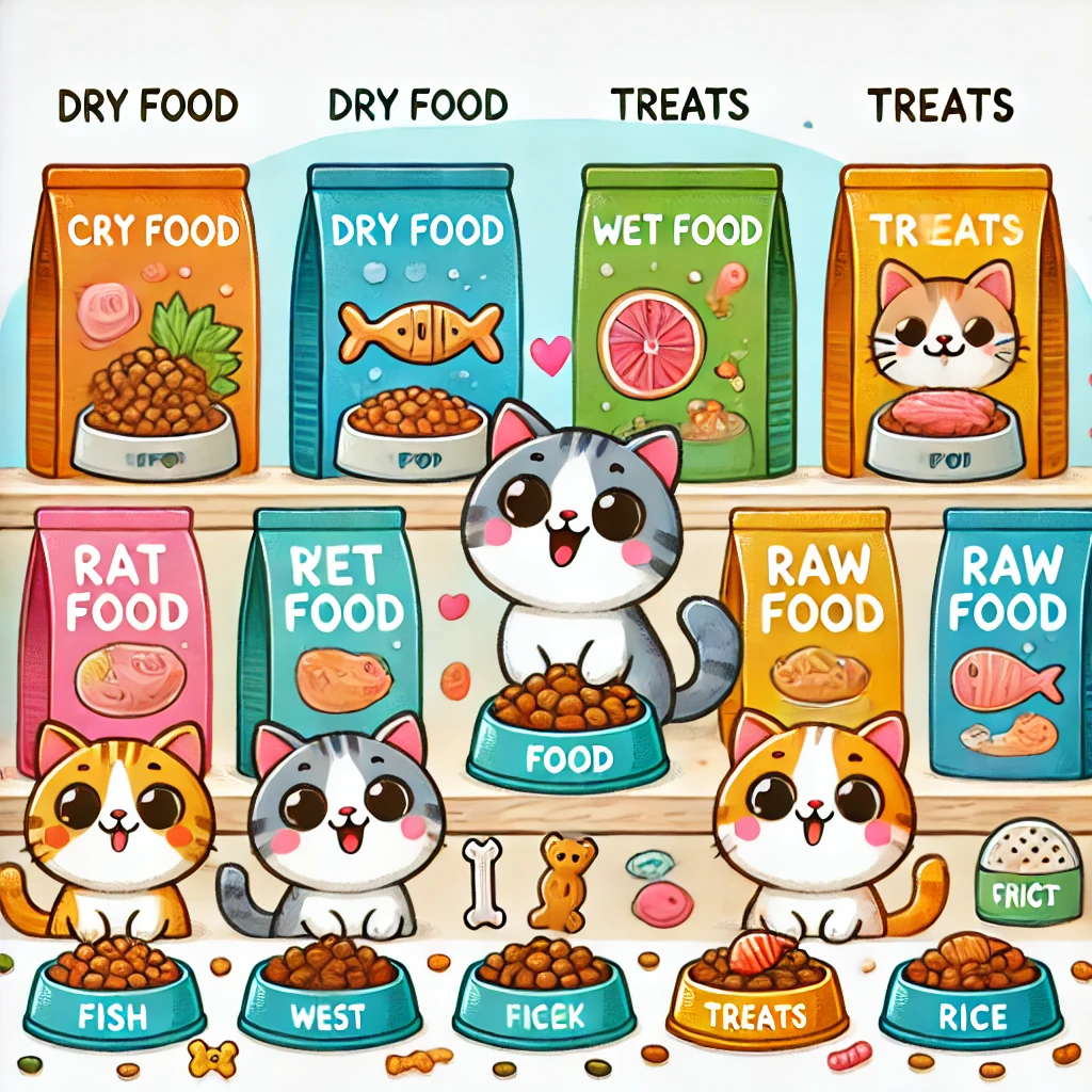 국내 vs 해외 고양이 사료 관련 이미지