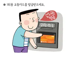 노인 무료 교통카드발급절차