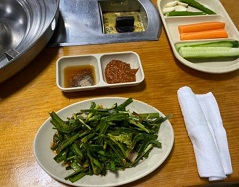 반찬들