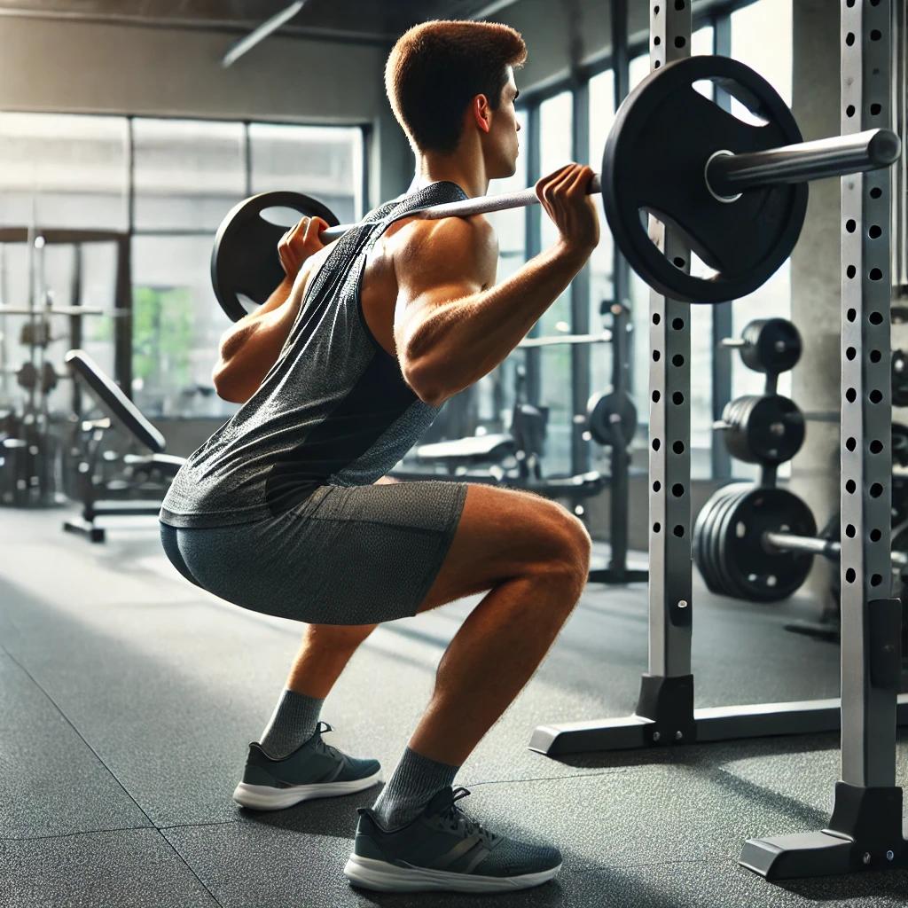 맨몸스쿼트 자세