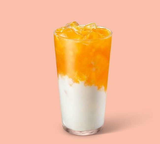 망고 라떼 사진