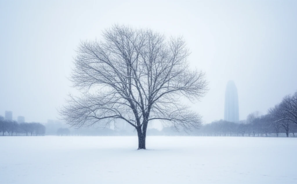 겨울 감성 가득한 석촌호수 야경과 송..