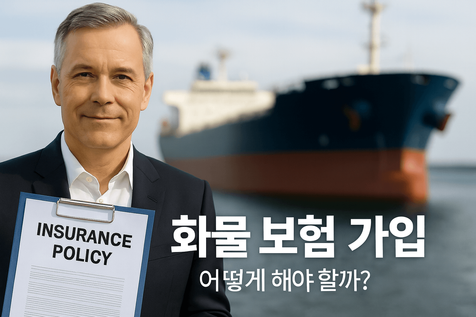해상보험 가입 어렵지 않아요
