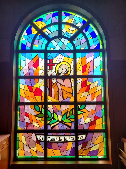 수원 칠보성당의 주보성인이신 십자가의 요한 성인입니다.