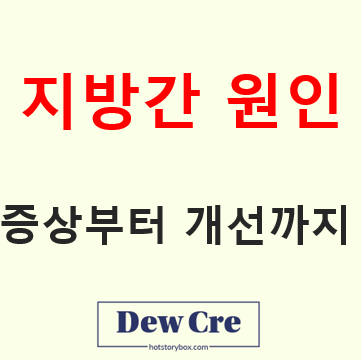 지방간 원인 초기 증상부터 식단 개선 방법까지 총정리