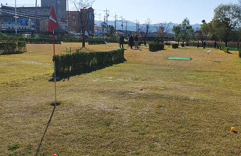 강원도 주문진파크골프장 (신리파크골프장)