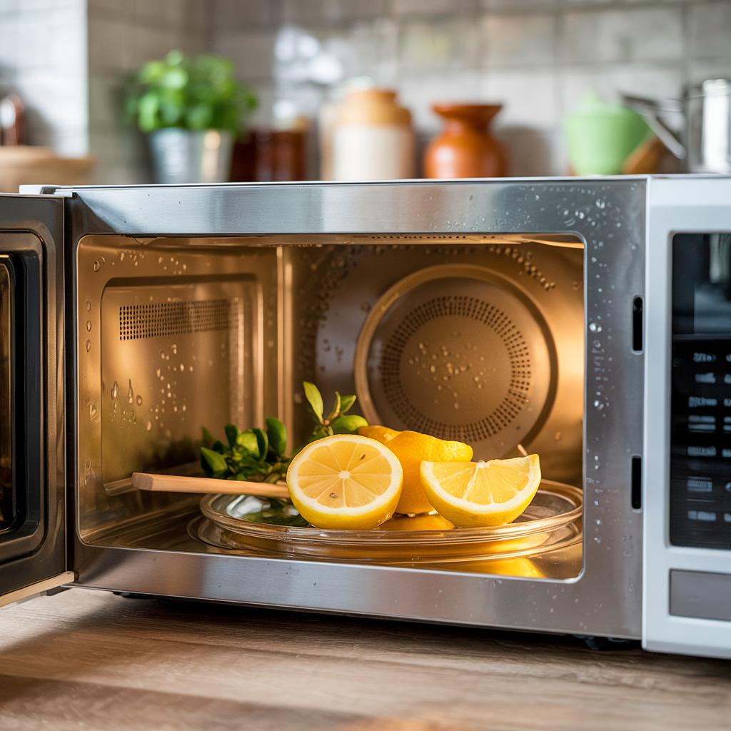 전자레인지 청소 꿀팁