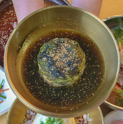 들기름 밀면