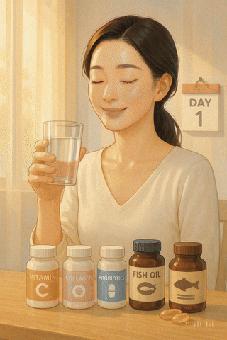 여성 피부 영양소