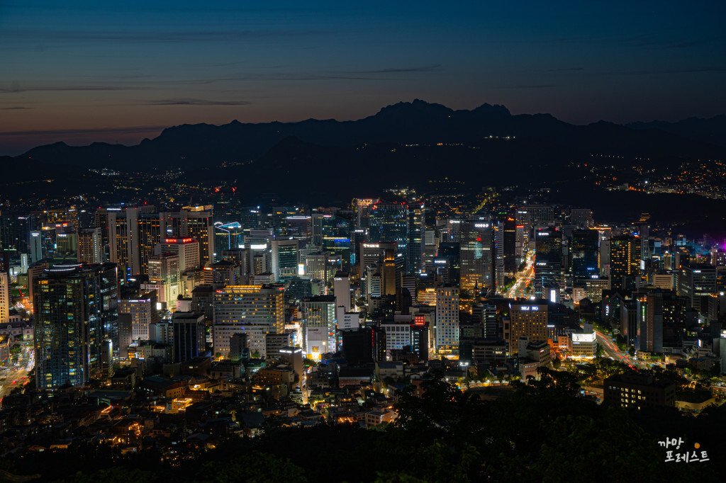 잠두봉 포토 아일랜드 서울 야경