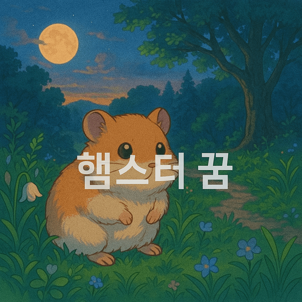 햄스터 꿈 해몽