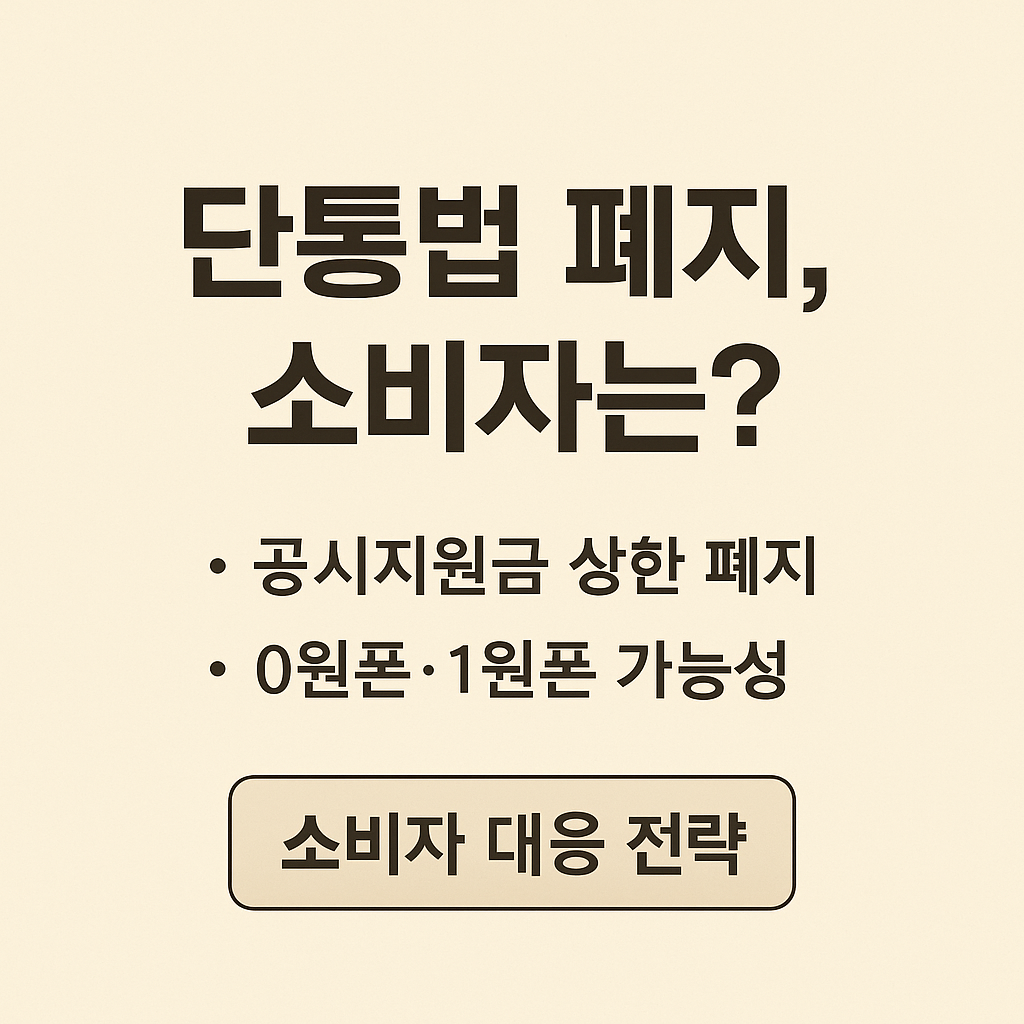 단통법 폐지