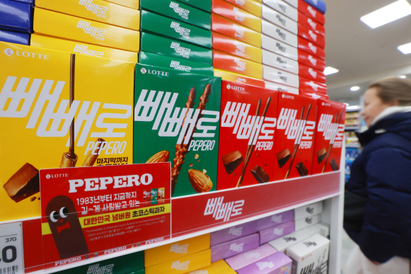 뺴빼로 가격이 2000원으로 오른다.