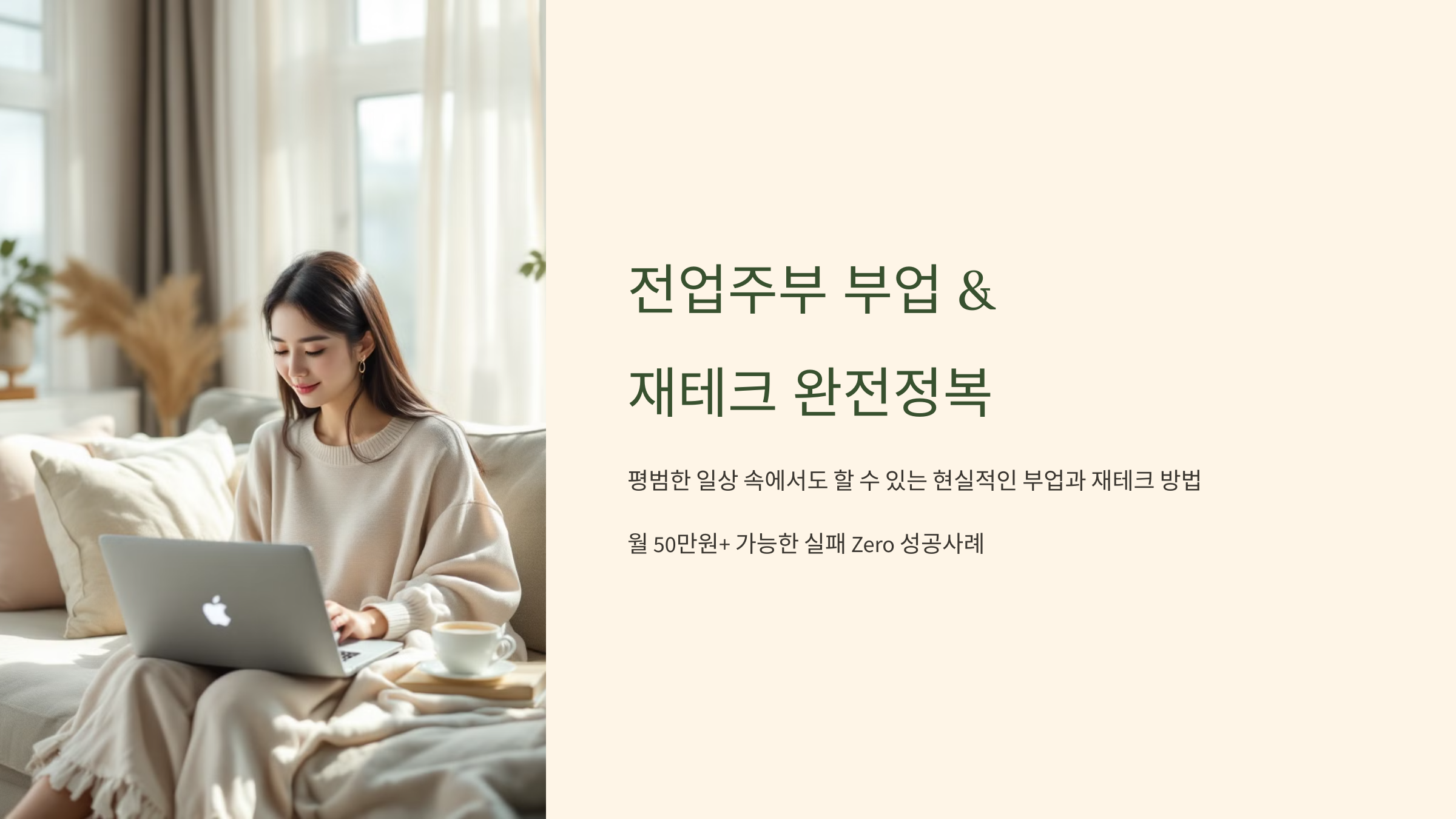 전업주부 부업 재테크 완전 정복