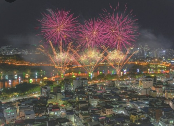 2024년 진주남강유등축제 주차장