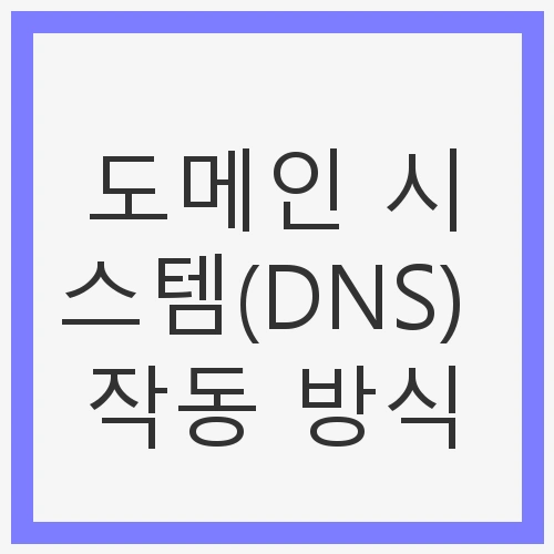 DNS의 중요성