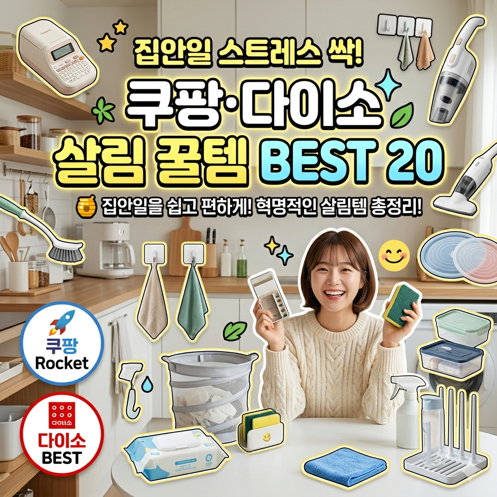 쿠팡&middot;다이소 꿀템 사러 가기