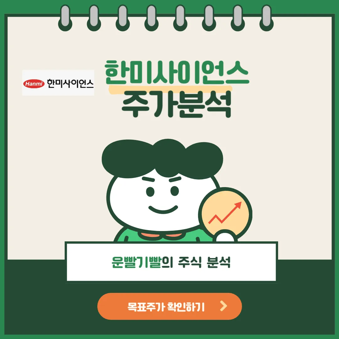 한미사이언스 주가분석