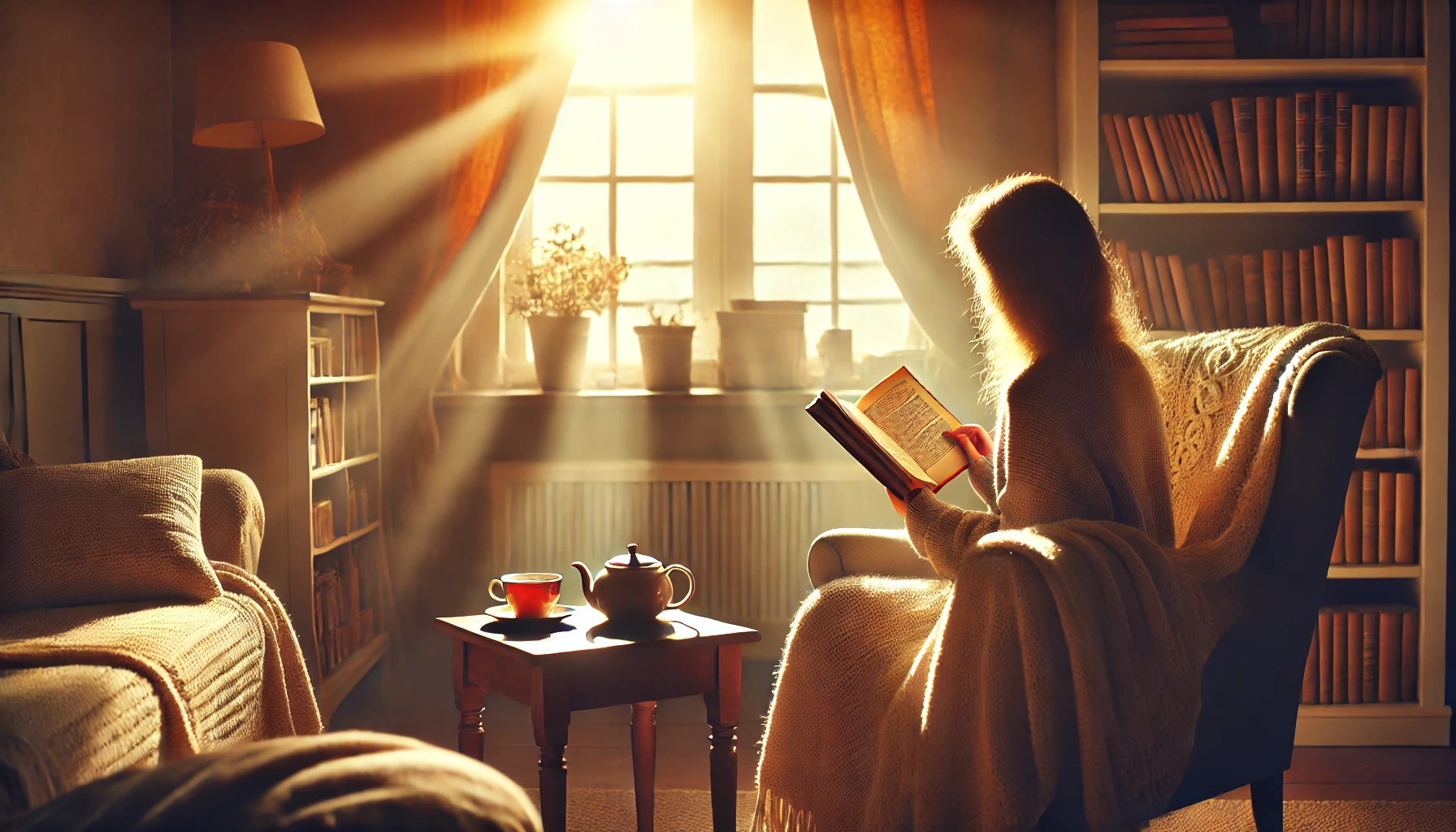 독서하는 여인 이미지