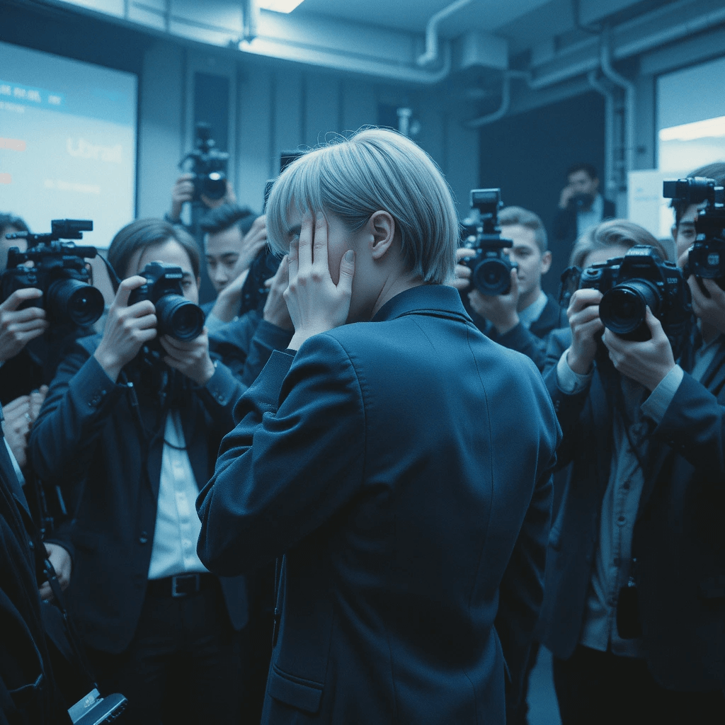 좋아하는 연예인이 나오는 흉몽 중 사진 찍는 걸 거부하는 꿈의 참고이미지입니다.