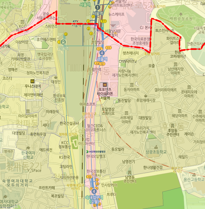 용산구 상업지역