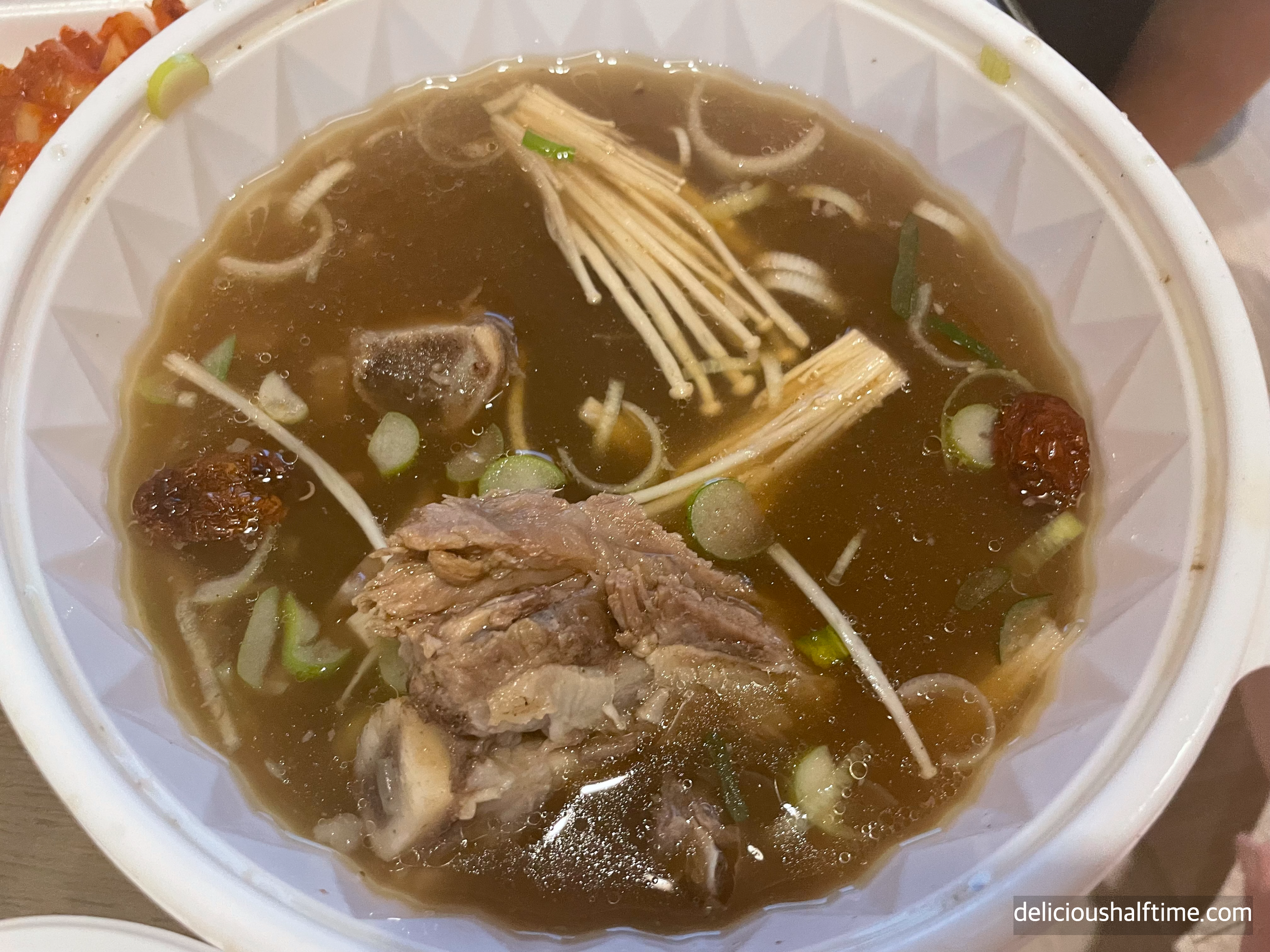 갈비탕 포장 사진