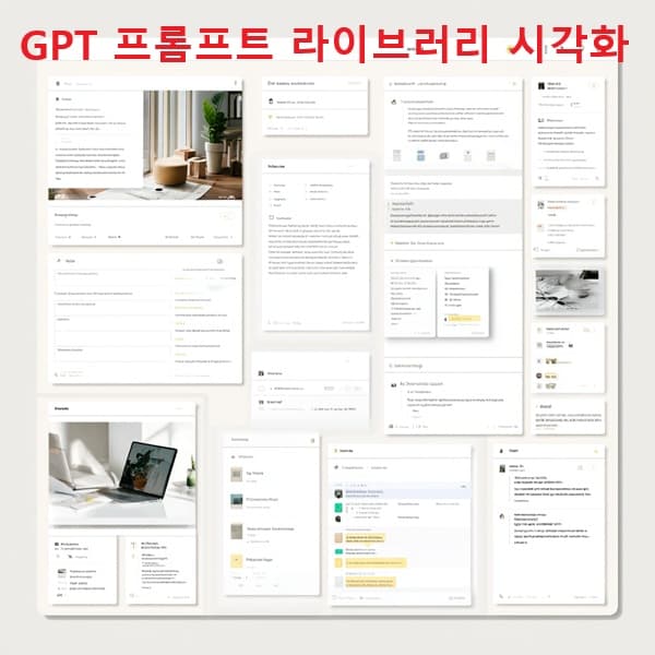 노션 기반의 GPT 프롬프트 라이브러리 인터페이스