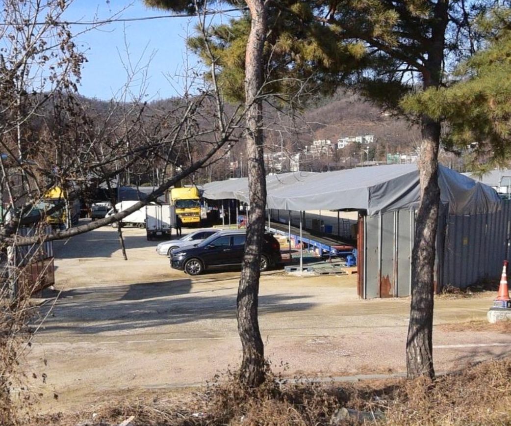 로젠택배 남성동 지점 위치 컨베이어벨트