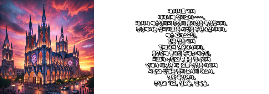 천주교 십자가의 길 기도문