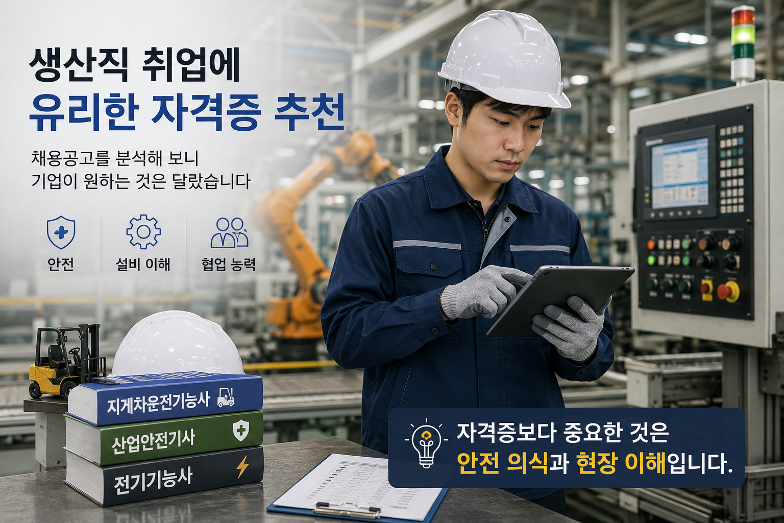 산업 현장과 자격증 정보